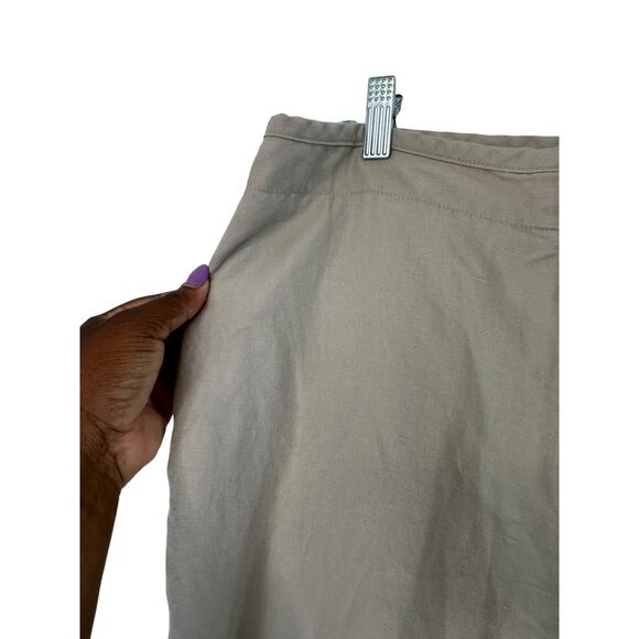 Talbots Heritage Pants Tan Khaki Office Work Career Straight Leg Size 14 - Picture 8 of 12